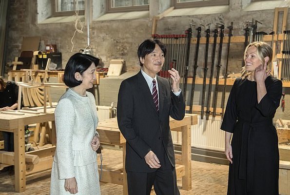ولي عهد اليابان وزوجته الأميرة كيكو في فنلندا