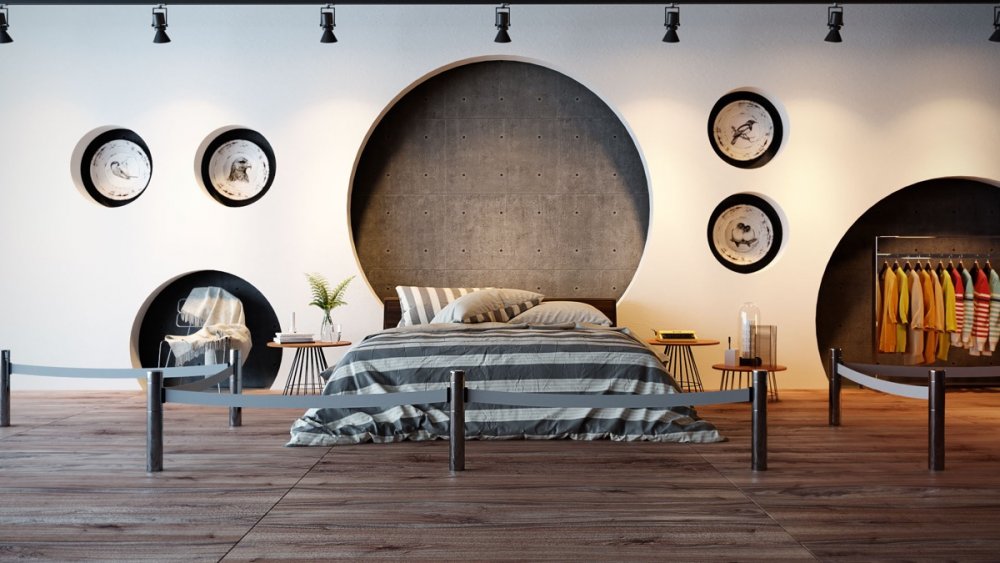 ديكورات حوائط فريدة وخاصة لغرف النوم العصرية