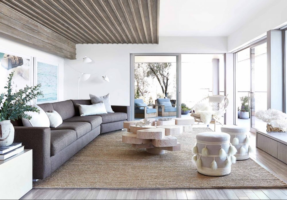 ديكور غرفة معيشة رائعة 2020 بألوان هادئة ومريحة