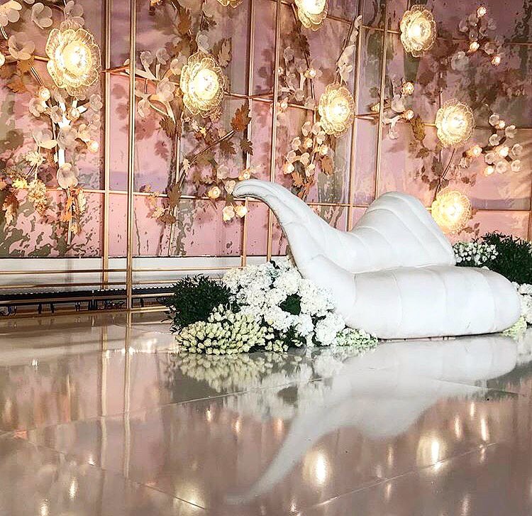 كوش افراح لعروس خريف 2020 من تصميم Ali Bakhtiar