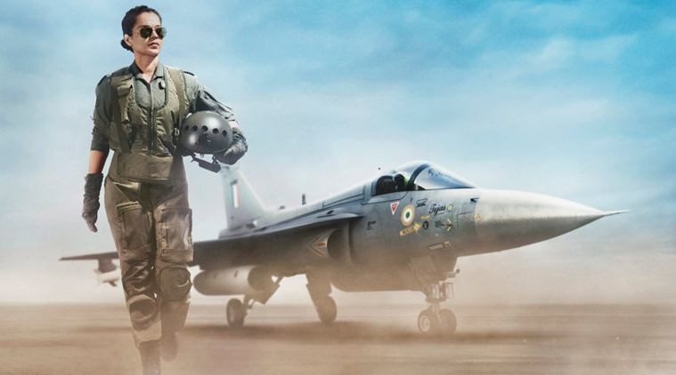 كانجانا رانوت في دور قائدة طائرة حربية
