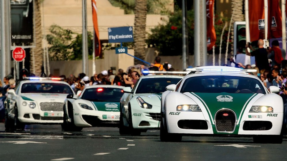 قائمة سيارات شرطة دبي