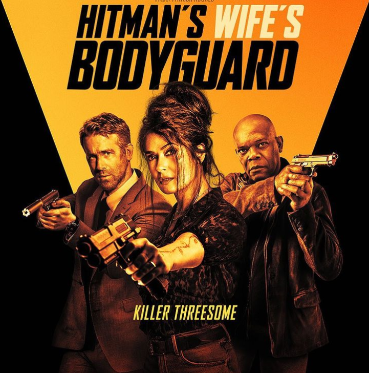 بوستر  Hitman's Wife’s Bodyguard - الصورة من حساب سلمى على انستجرام