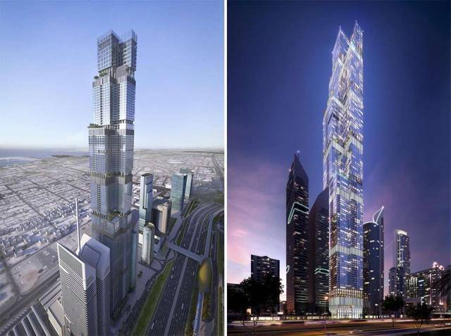 برج جديد في دبي من 122 طابق