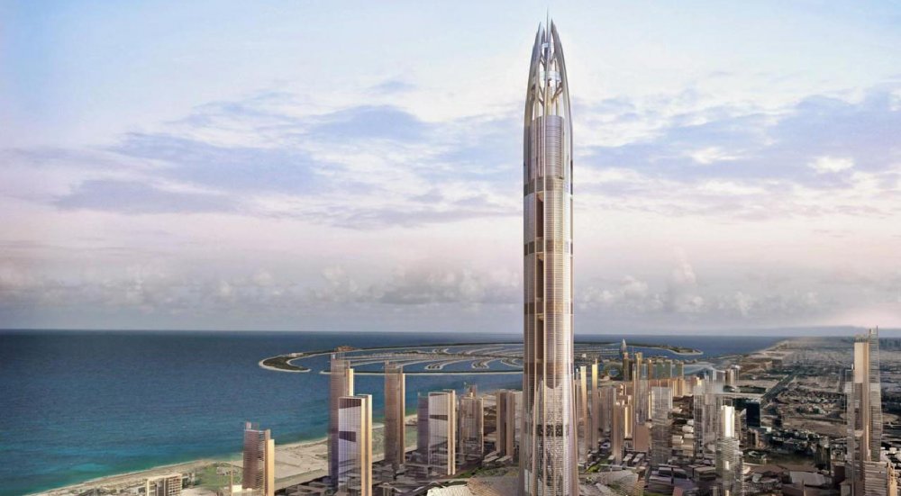 بناء سادس أعلى برج في العالم في دبي