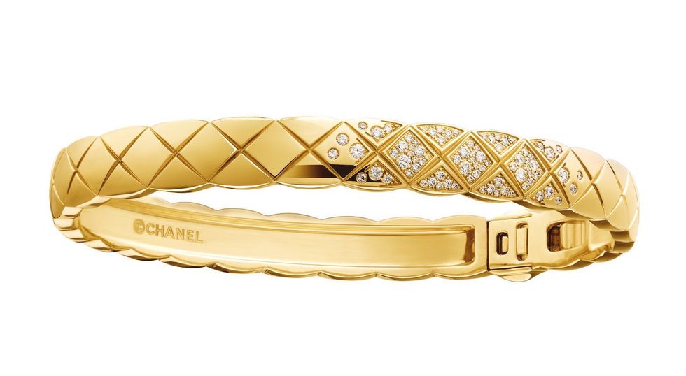 أسوارة Coco Crush المصنوعة من الذهب الأصفر والألماس من Chanel