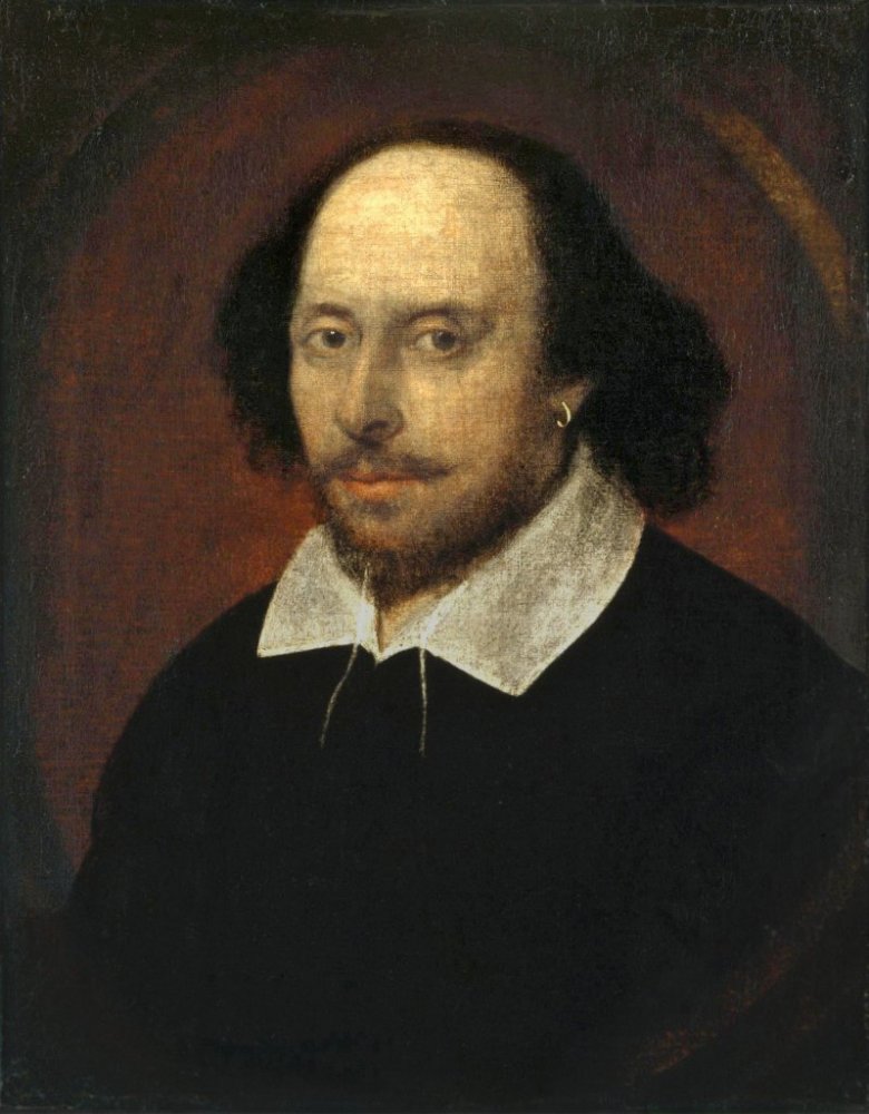  ويليام شكسبير بالأقراط