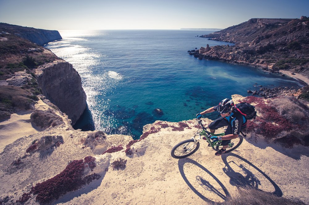  يمكنك ركوب الدراجة الجبلية في مالطا