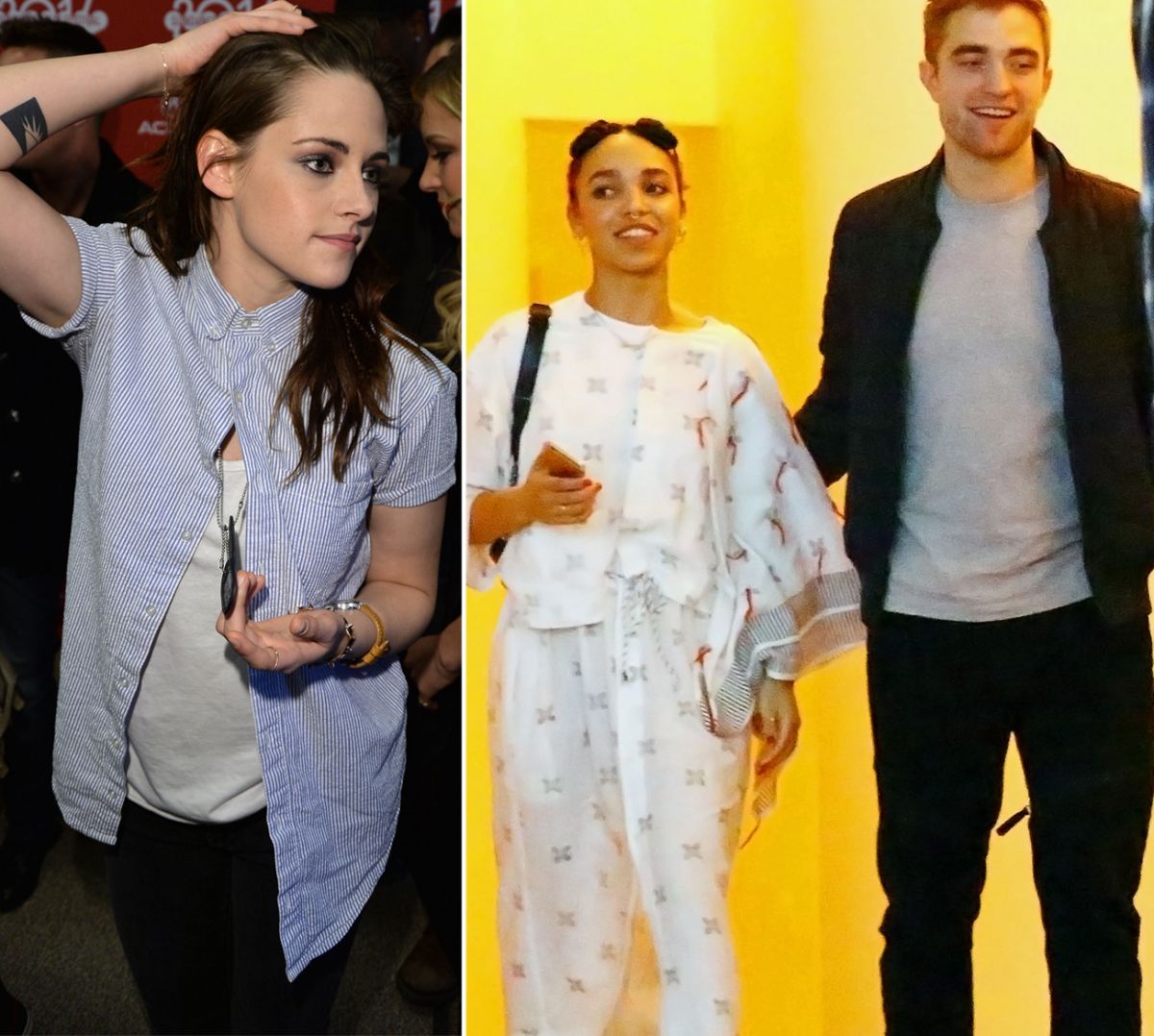 FKA twigs and Kristen Stewart Robert Pattinson