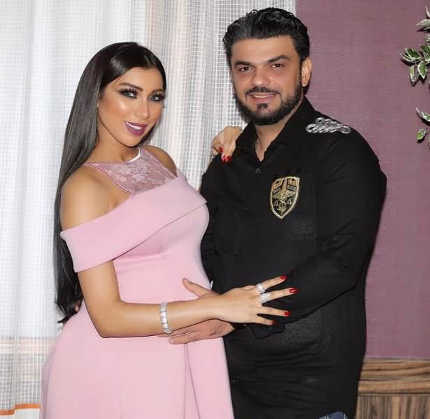 دنيا بطمة مع زوجها محمد الترك