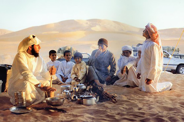 ناصر القصبي في الصحراء