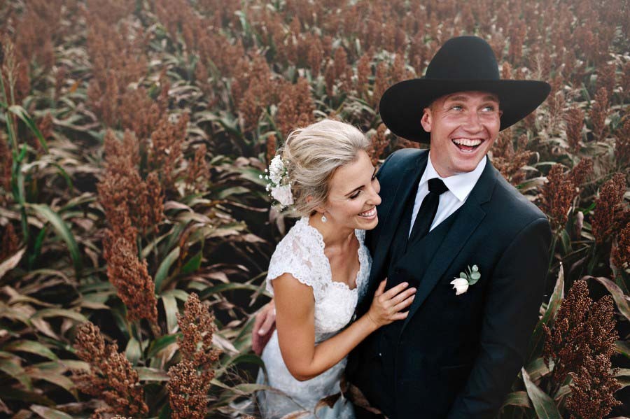 Country or farm wedding