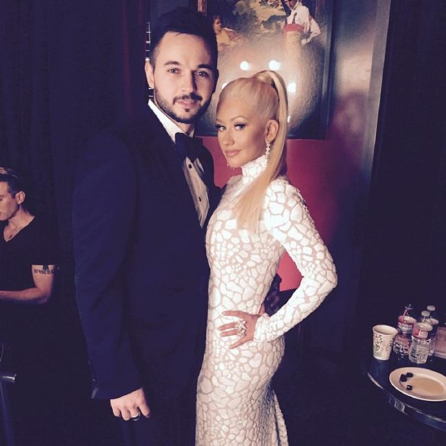 Christina Aguilera met her current fiancé, Matt Rutler