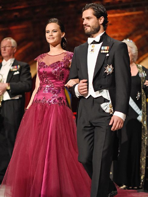 Prince Carl Philip of Sweden and his wife