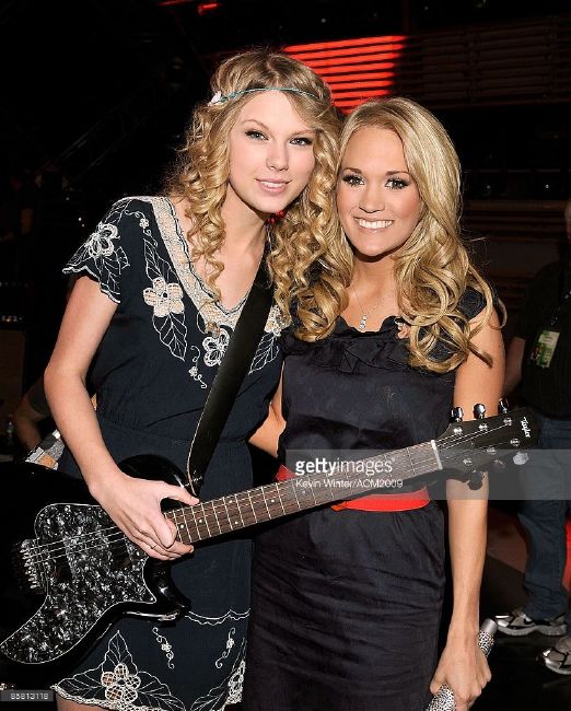 Taylor Swift  with Carrie Underwood