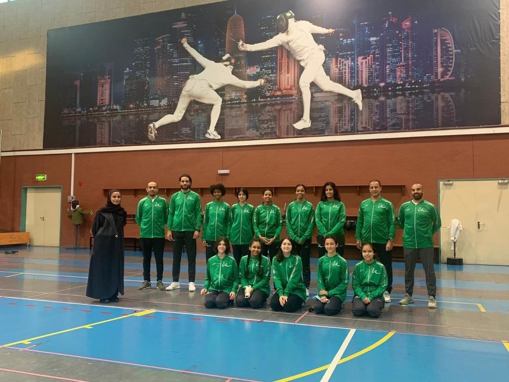 10 لاعبات يمثلن المنتخب السعودي للمبارزة في تدريبات المعسكر الخليجي المشترك