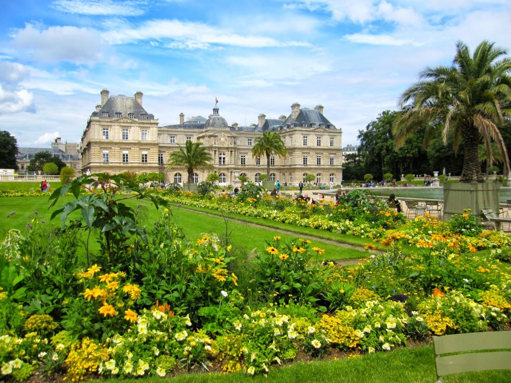 حديقة لوكسمبورغ في باريس من افضل اماكن سياحية