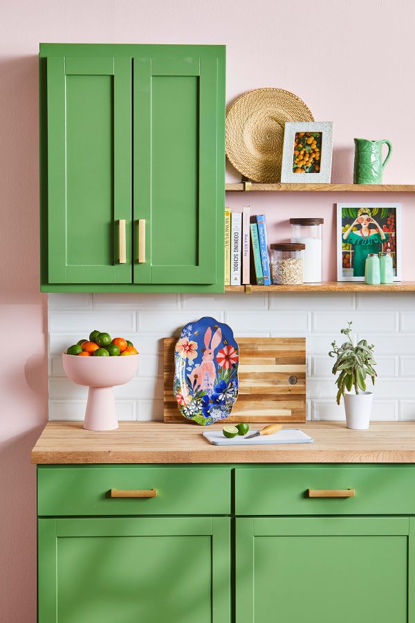خزائن مطبخ ملونة لصيف 2019