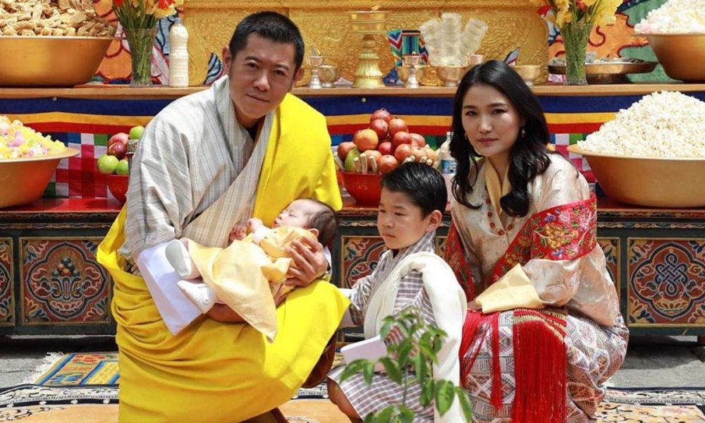 ملك وملكة بوتان يكشفان أخيرا عن اسم طفلهما الثاني