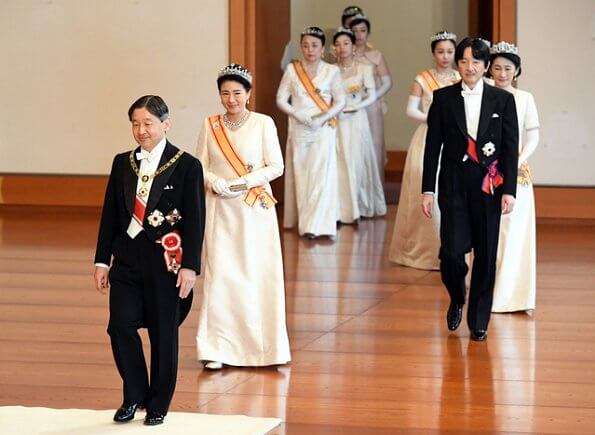العائلة الإمبراطورية اليابانية تستضيف حفل استقبال بمناسبة بداية العام الجديد