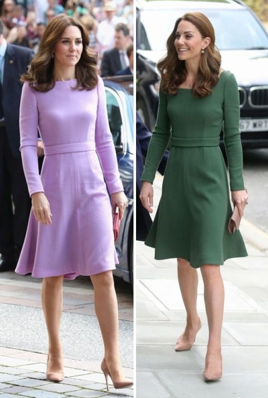  هل تلاحظين مدى التشابه بين الفستانين؟