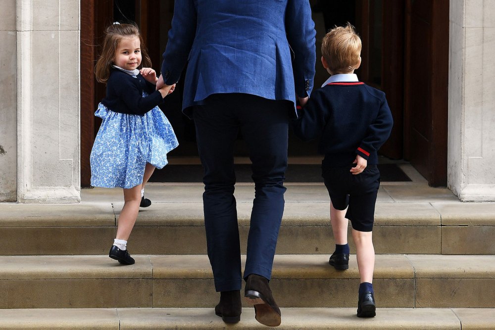 الأمير وليام وأولاده الأمير جورج والأميرة شارلوت يصلون لزيارة دوقة كامبريدج بعد ولادة الأمير لويس 2018