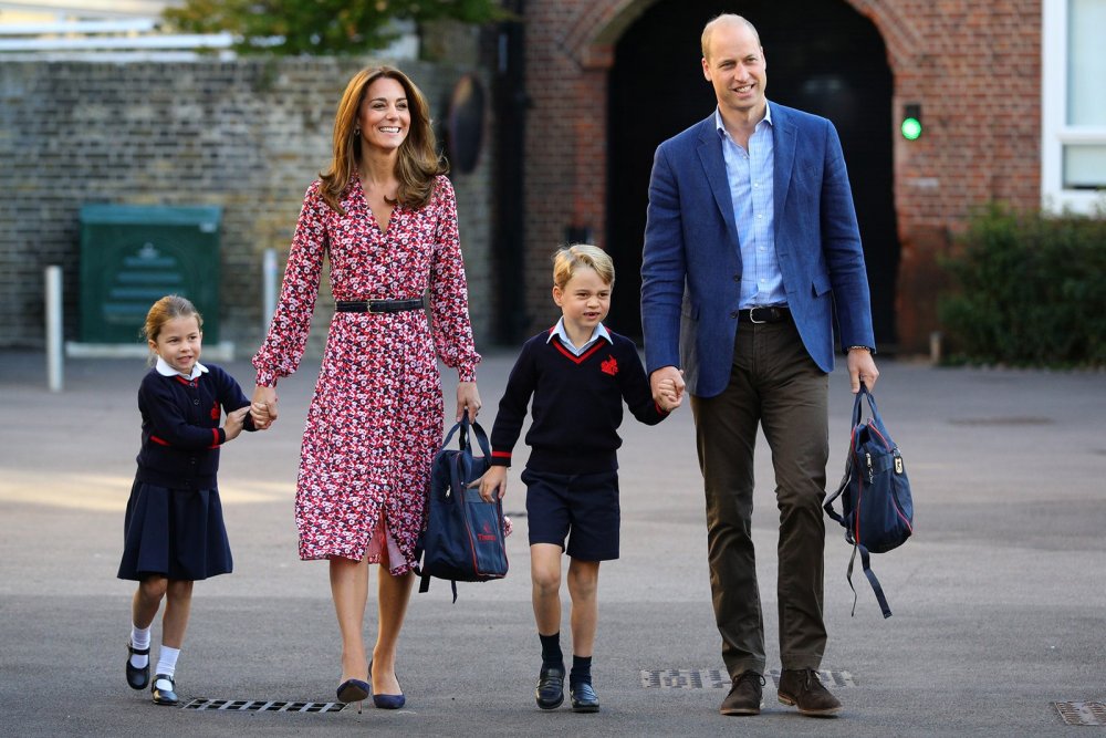 الأميرة شارلوت تصل لأول يوم لها في المدرسة في لندن 2019