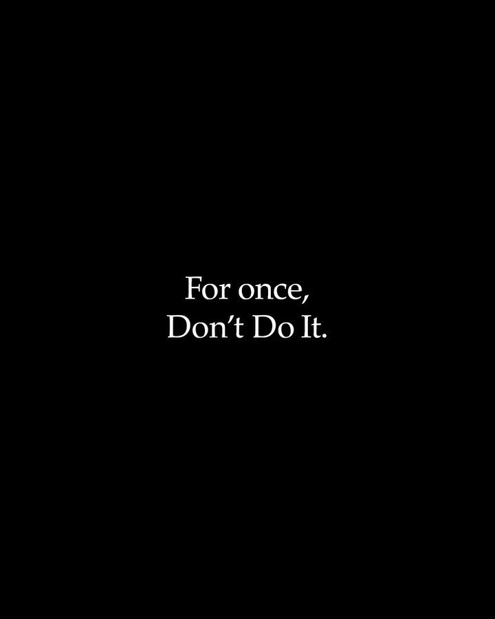 شركة Nike قامت للمرة الأولى بتغيير شعارها الشهير Just Do It إلى For Once Don't Do It