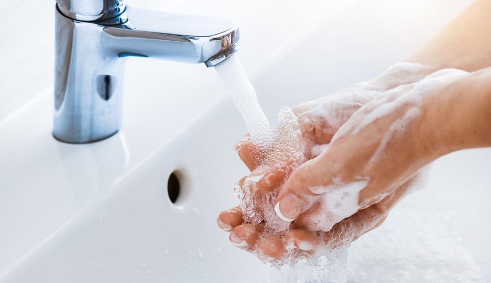 غسل اليدين جيدا يقي من الاصابة بمرض الدوسنتاريا