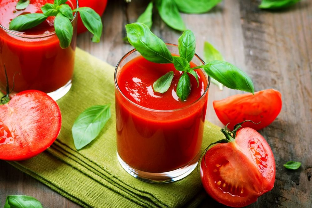 مشروب الطماطم لحماية الجهاز الهضمي لجسم العروس من المشكلات المتنوعة