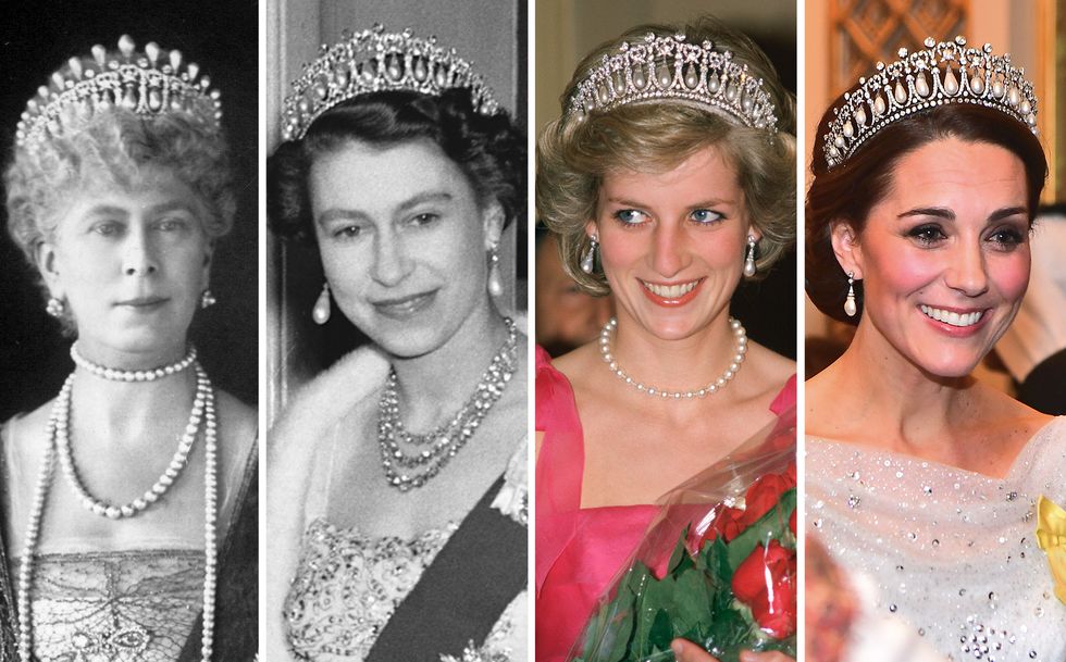 مجوهرات سيدات العائلة الملكية