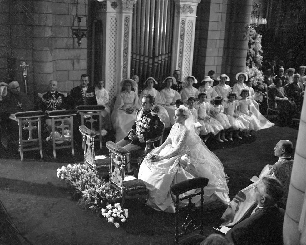 الأمير رينيه الثالث PRINCE RAINIER OF MONACO وجريس كيلي GRACE KELLY
