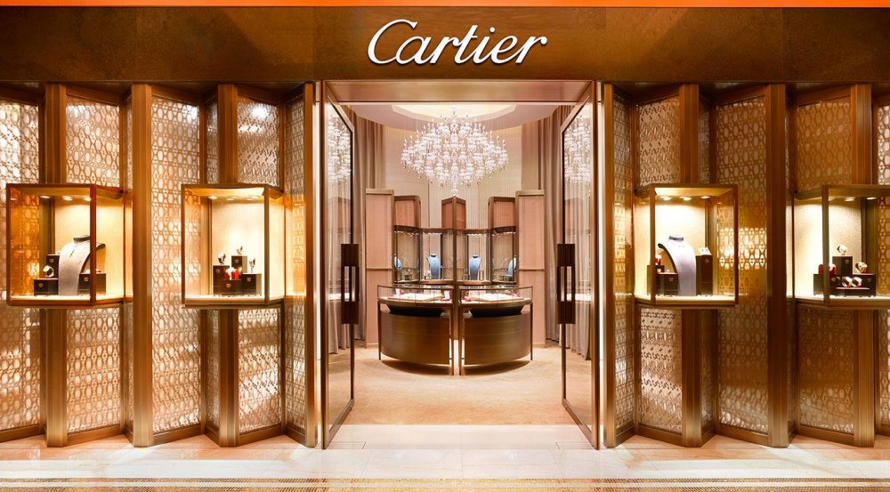 متجر علامة كارتييه Cartier