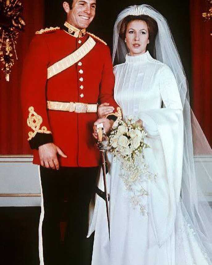 تاج حفل زفاف الأميرة آن Princess Anne (1973)