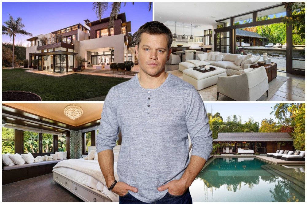 منزل مات ديمون Matt Damon، لوس أنجلوس كاليفورنيا