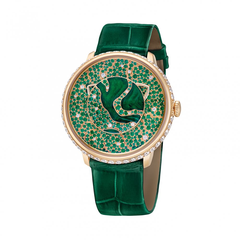  ساعة خضراء من فابرجيه Faberge