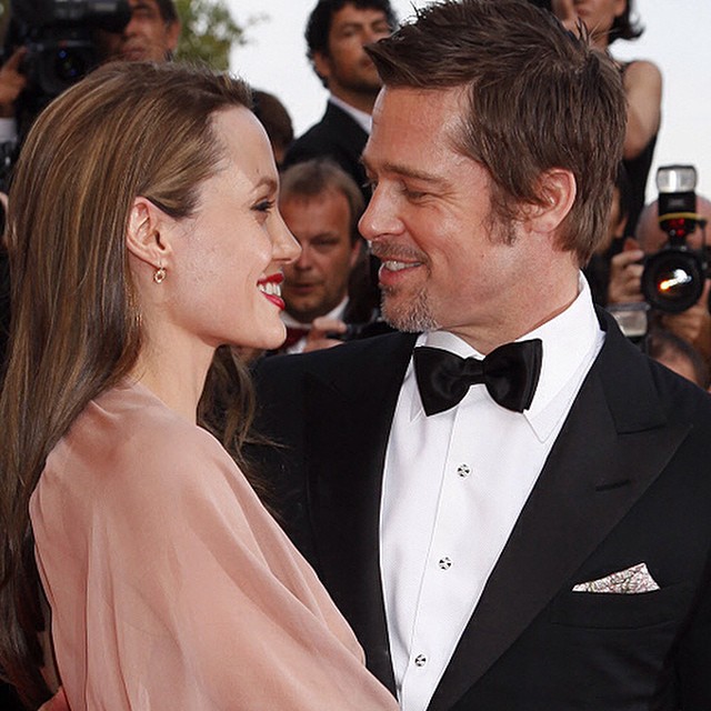  براد بيت Brad Pitt وأنجلينا جولي Angelina Jolie