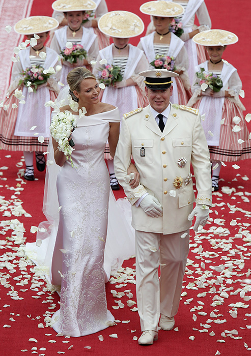 حفل زفاف الأمير ألبرت Prince Albert، وتشارلين ويتستوك Charlene Wittstock