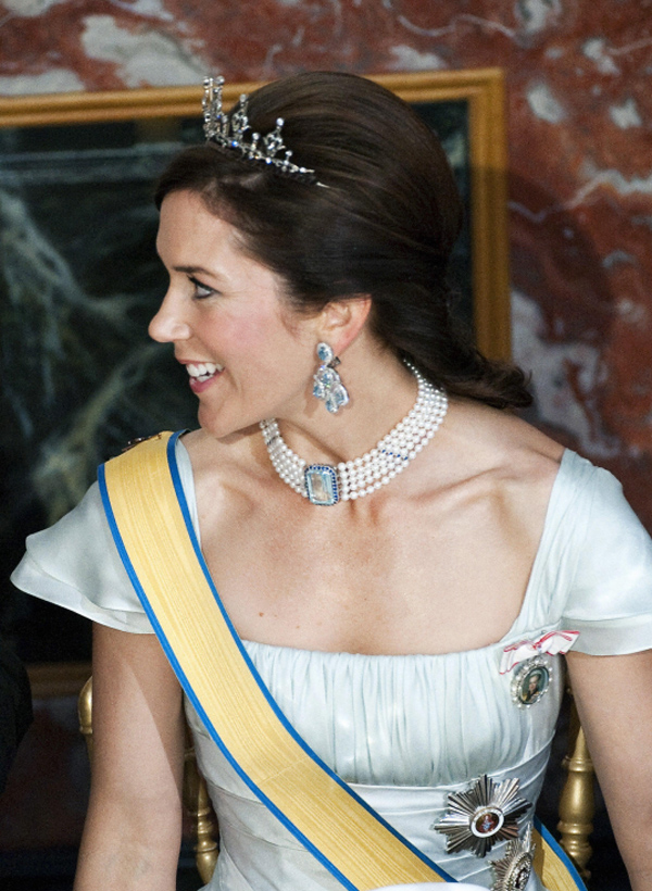 مجوهرات الأميرة ماري بالأكوامارين