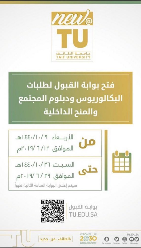 مواعيد ومراحل القبول في برامج الانتظام لمرحلة البكالوريوس بثلاث جامعات سعودية مجلة هي