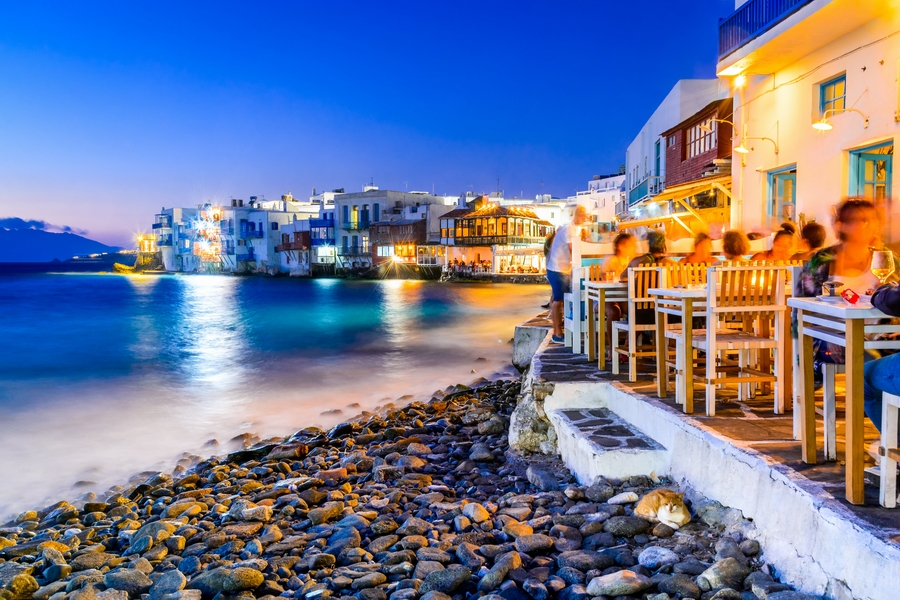 افضل الاماكن لقضاء شهر العسل في اليونان 2020 - جزيرة ميكونوس