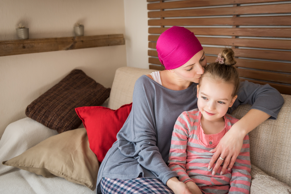 مريضة سرطان الثدي تحتاج الى الانخراط في تربية اولادها ومزاولة حياتها الطبيعية