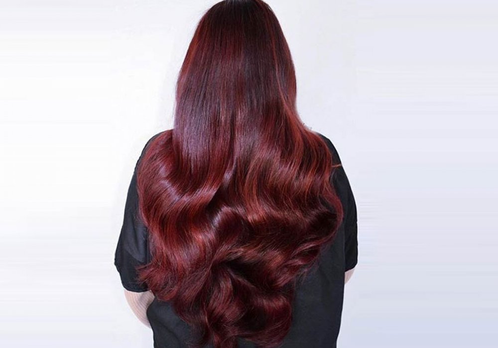  اللون الأحمر من ألوان صبغات الشعر الرائعة والرائجة للعرايس هذا الشتاء