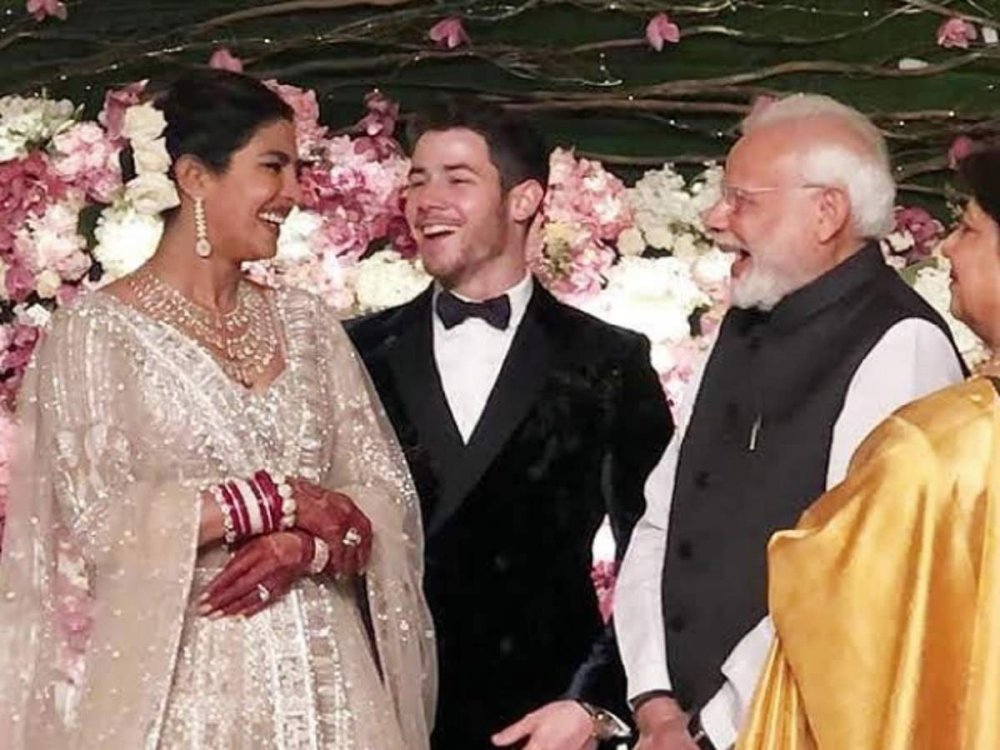 بريانكا تشوبرا تشكر رئيس وزراء الهند على هدية زواجها