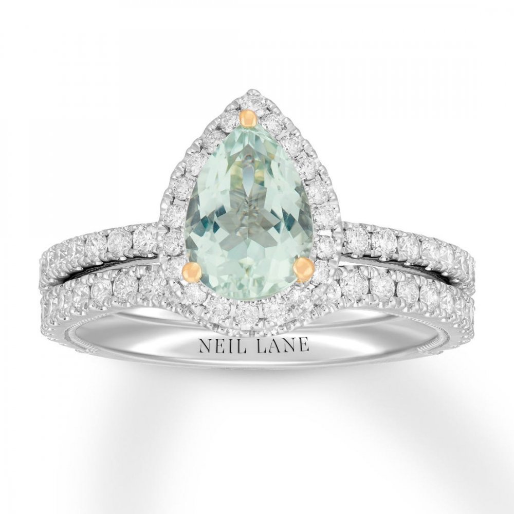 Neil Lane green quartz ring