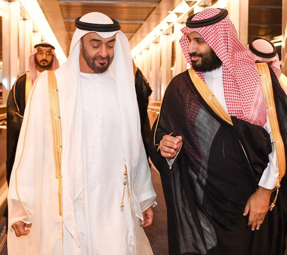  الأمير محمد بن سلمان و الشيخ محمد بن زايد في جدة