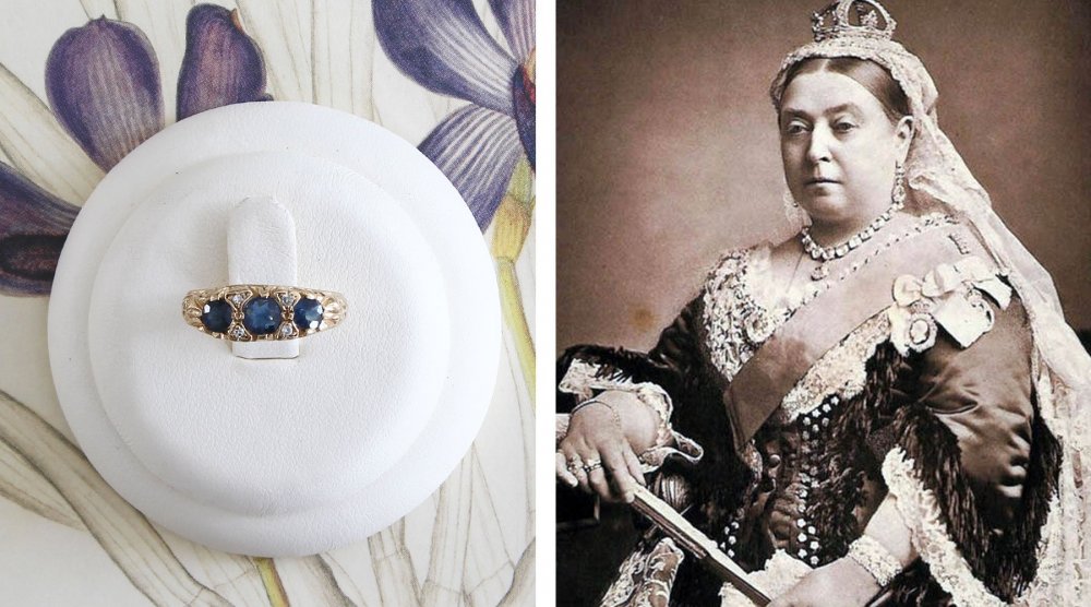 الملكة فيكتوريا وخاتم خطوبتها