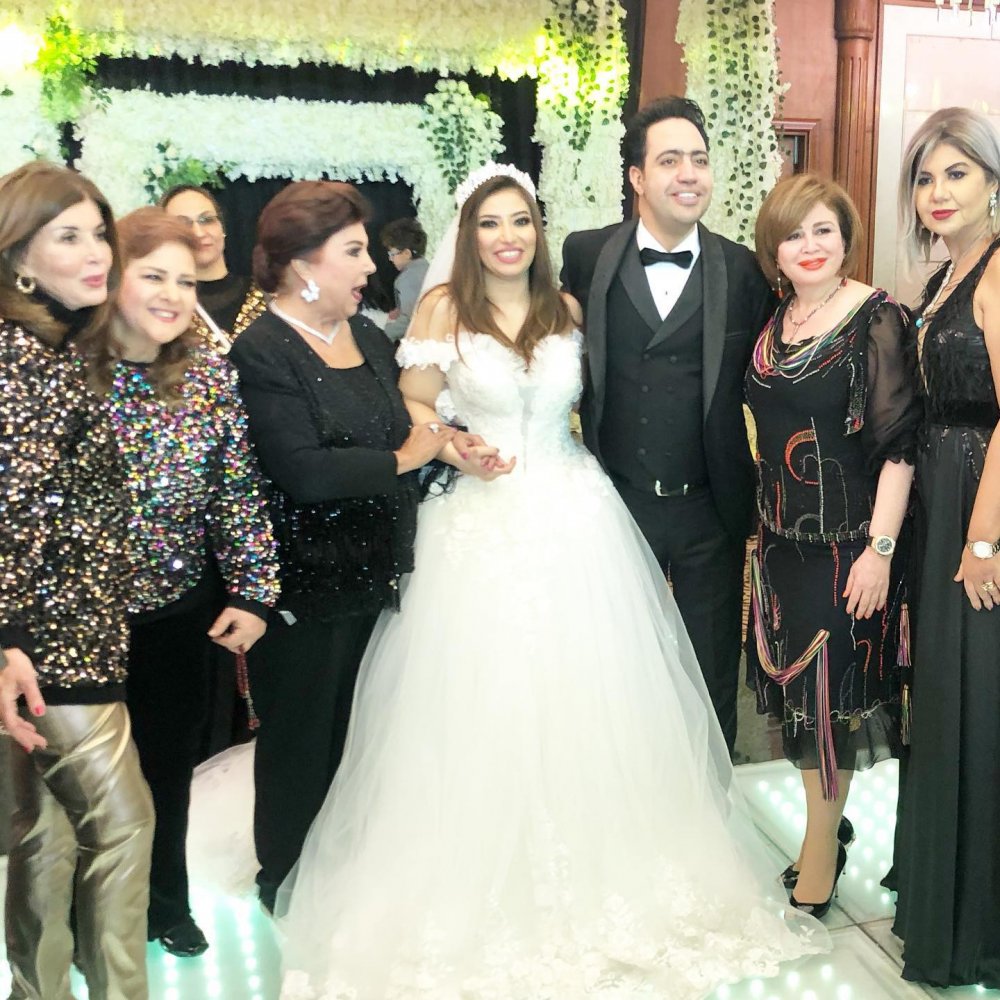 حفل زفاف غادة رجب وسط حضور الفنانين
