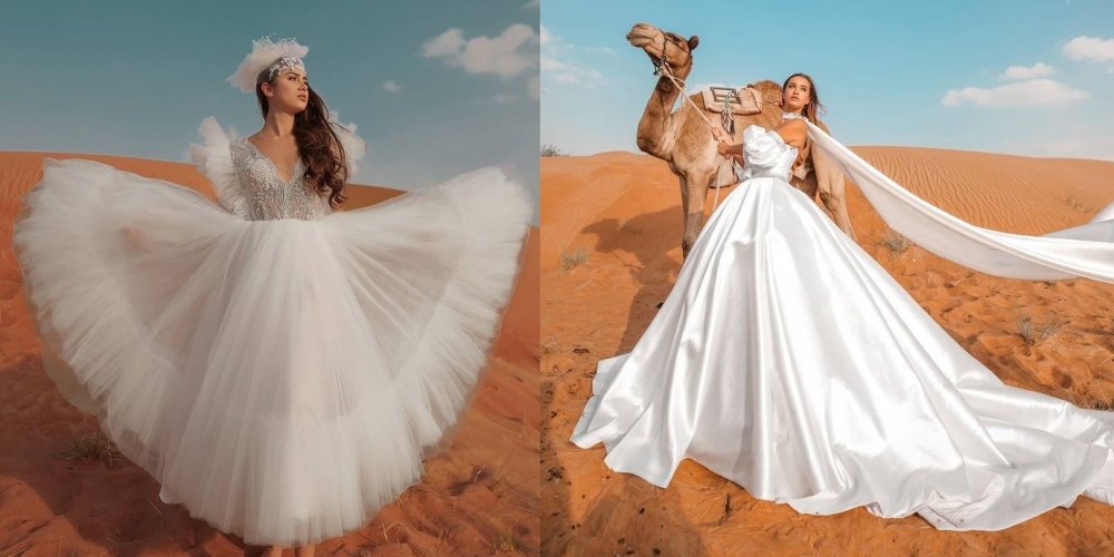 اجمل موديلات فساتين زفاف من غاليا الفهد
