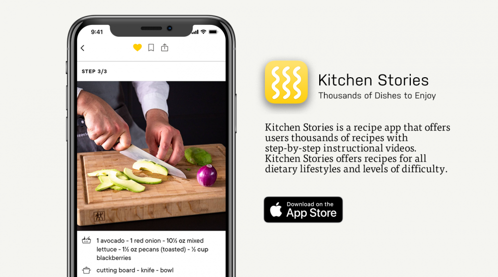 تطبيق Kitchen Stories